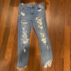 American Eagle Short 12 Ripped Jeans